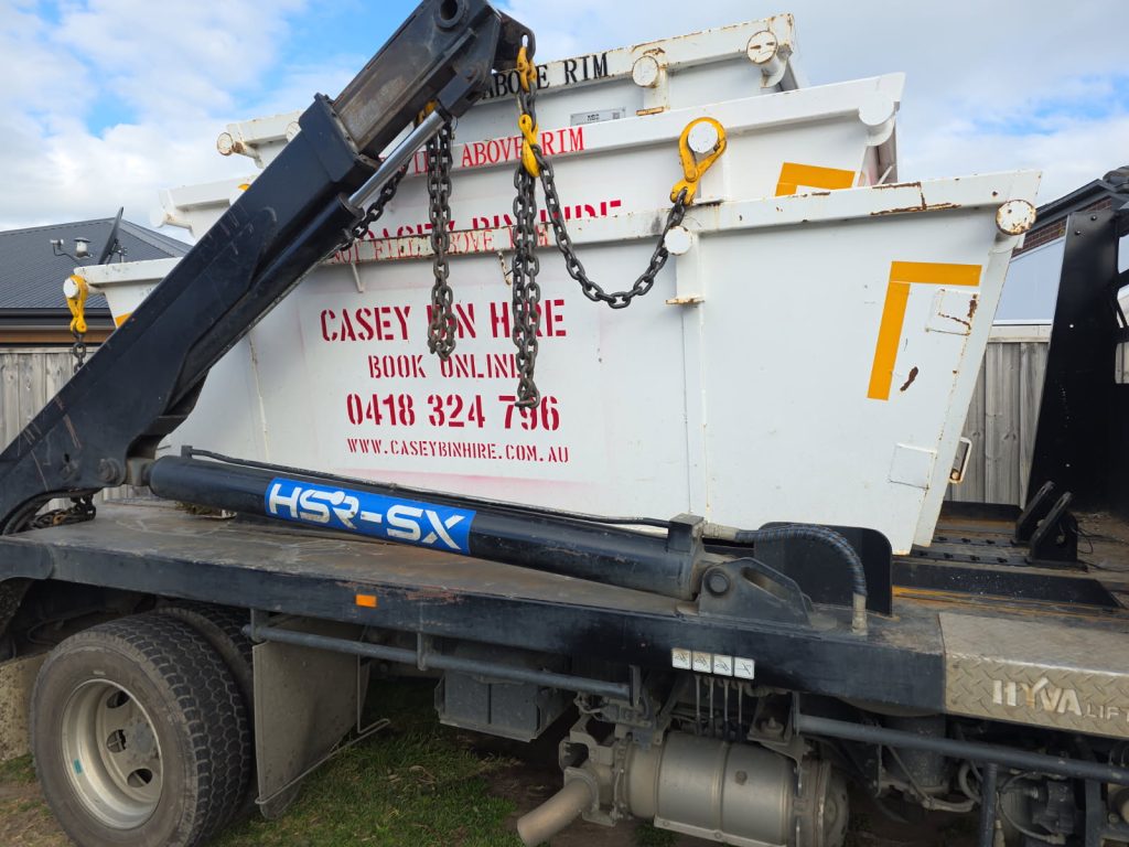 Skip bin for waste disposal and rubbish removal in Casey. Reliable local skip bin hire service for r.